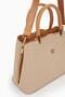 Mink Camel Pat Closure Handbag 930065 - 3