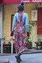 Low-cut Zippered Pocket Women's Shalwar Jumpsuit - 5