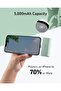 Portable Power Bank with Built-in Lightning Connector, 12W & 50000 mAh, Black - 6