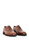 Men's Lace-up Comfort Classic Shoes Genuine Leather 02944 Tan - 2