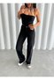 Women's Pale Effect High Waist Lycra Wide Leg Palazzo Jean - 7