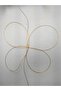 200 Meters Dark Gold Yellow Color 0.3 mm Thin Rosary Thread - 2