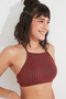 Multicolored Ines Halter Bikini Top - 3