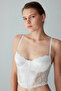 Lace Detailed Bustier - 3
