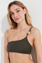 Brisha One Shoulder Bikini Üstü - 2