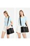 Barcelona Exclusive Canvas Fabric Women's Shoulder Bag 1311 - 4
