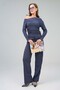 Women's Shoulder Detailed Trousers Set - 3