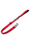 Travel leash car safety buckle cat dog walking shipment strap red