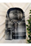 Men's Dad Single Pocket Classic Cut Thick Lumberjack Winter Shirt