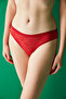 Red Lace Detailed Slip Panties