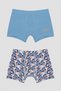 Multicolored Boys' 2-Piece Boxers