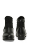 166675 .Sz4Pr Women's Black Wedge Heel Boots - 5
