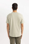 Male T-shirt V7699az/kh478 Lt.khakı - 2