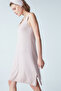 Dusty Rose Dazzling Knitted Dress