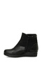 166675 .Sz4Pr Women's Black Wedge Heel Boots - 3