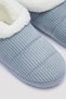 Comfy Blue Home Booties - 3
