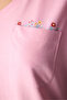 Flower Pink Pants Pajama Set - 5