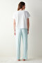 Cuteness White T-shirt Pajama Top - 3
