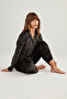 Dark Velvet Pajama Set