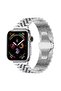 22mm Jubile Design Stainless Steel Watch Band Compatible with Apple Watch - 2