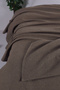 غطاء سرير قطني متعدد الأغراض بني فاتح - 200x230 سم - 3