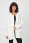 Buttoned Midi Boy Cardigan with Hood (B22-37702) - 5