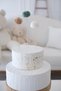 Pompom Cake Decoration Brown-White-Sage Tones Color 3 Pieces 20 cm Wool Pompom - 2