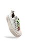 Foershadow High-Sole Emoji and Stone Detailed Beige Color Women's Sneaker Sports Shoes - 3