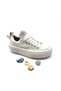 Foershadow High-Sole Emoji and Stone Detailed Beige Color Women's Sneaker Sports Shoes - 5