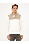 Ecru Regular Fit Sweatshirt 50296910-Vr019