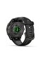 GARMIN FENIX 8 - 43 MM, AMOLED, SAPPHIRE CARBON GRAY DLC TITANIUM WITH BLACK/PEBBLE GRAY SILICONE - 8