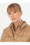 Beige Slim Fit Coat 50274441 -Vr011 - 2