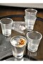 Set of 6 Coffee Side Water Glasses and Liquor Glasses - 90 ml