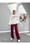 Text Printed Tracksuit Set