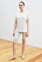 Maya Stripes Biker Shorts Pajama Set