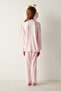 Girl's Warm Hug Pink Pajama Set - 3