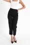 High Waist Dart Atlas Trousers - Black - 4