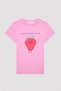 Girl's Strawberry Multicolored 2-Piece Pajama Set - 3