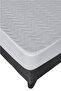 Quilted Liquid-Proof Fitted Mattress Pad 220X200 cm Double Size Mattress Protector Mattress Pad