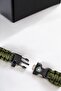 Outdoor Bracelet with Fire Starter 5 in 1 Khaki Camper Bracelet - 2