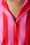 For You Multicolored Pajama Set with Shirt Shorts - 5