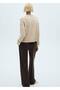 Sweater with Swing Sleeves - 4