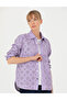 Purple Comfort Fit Long Sleeve Shirt 50263157 -Vr149 - 3