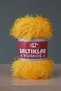 Premium Yumoş Bearded Knitting Rope Feathered Rope Bearded Rope 100Gr/140M a Quality Yellow-75