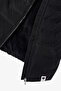 Girl's Puffer Vest - Black - 2