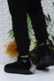 Saro Black Comfortable Original Short Women's Boots with Faux Fur Inside - 4