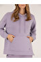 Lilac Comfort Fit Hooded Sweatshirt 50263678-Vr034 - 6