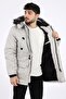 Sheepskin Hooded Coat & Coat_50191 - 2