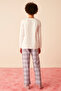 Love More Checked Trouser Set - 5