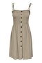 ONLANNIKA S/L SMOCK DRESS WVN NOOS STONE - 3